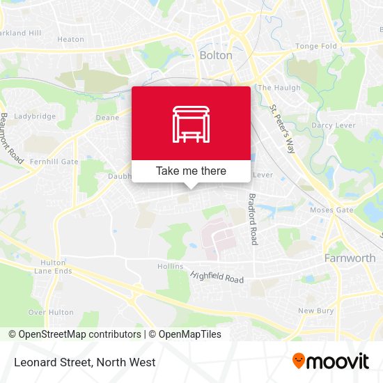 Leonard Street map