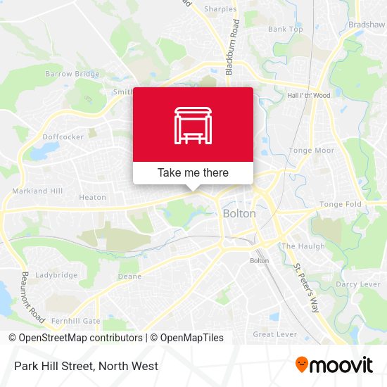 Park Hill Street map