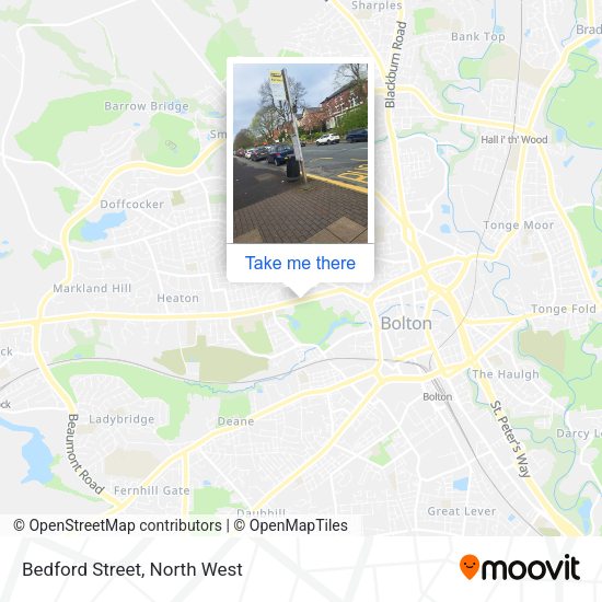 Bedford Street map