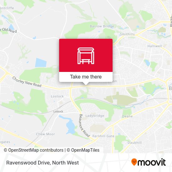 Ravenswood Drive map