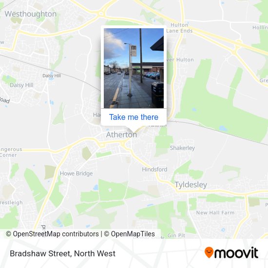 Bradshaw Street map