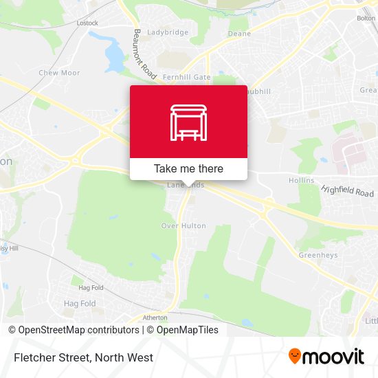Fletcher Street map