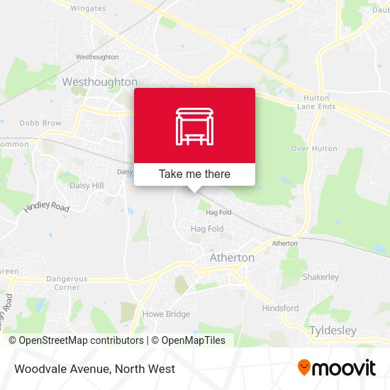 Woodvale Avenue map