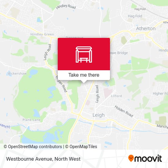Westbourne Avenue map