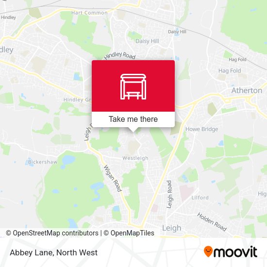 Abbey Lane map