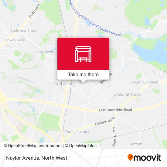 Naylor Avenue map