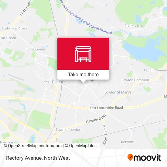 Rectory Avenue map
