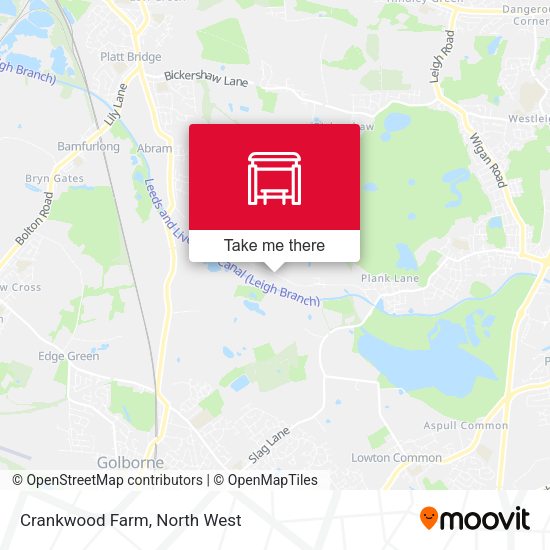 Crankwood Farm map