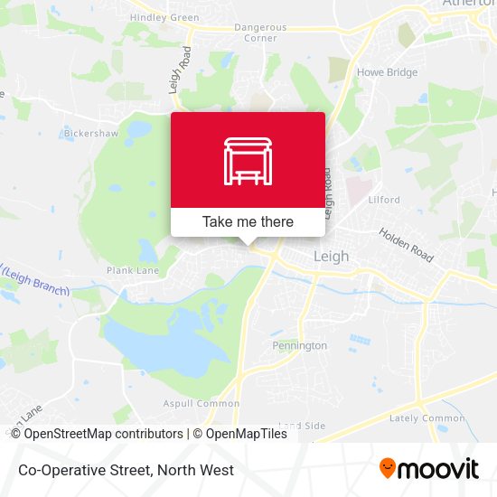 Co-Operative Street map