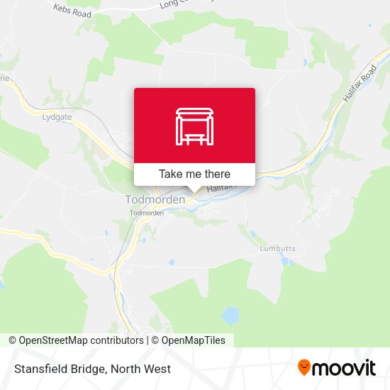 Stansfield Bridge map