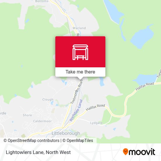Lightowlers Lane map