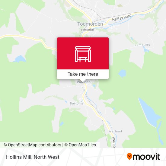 Hollins Mill map