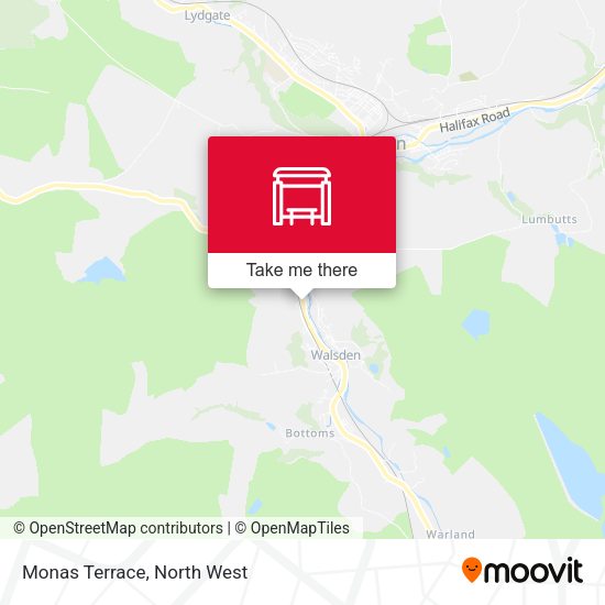 Monas Terrace map