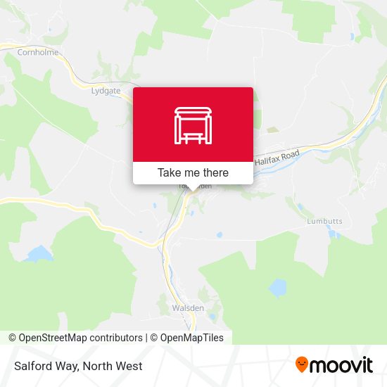 Salford Way map