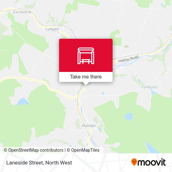 Laneside Street map