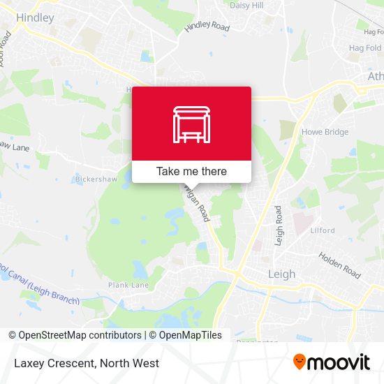 Laxey Crescent map