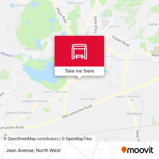 Jean Avenue map