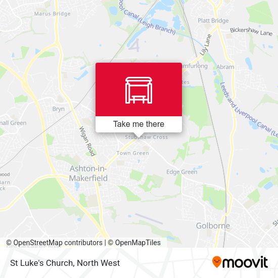 St Luke's Church map