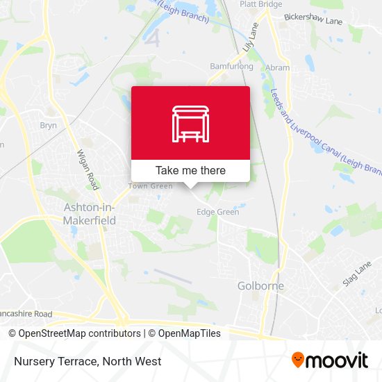 Nursery Terrace map