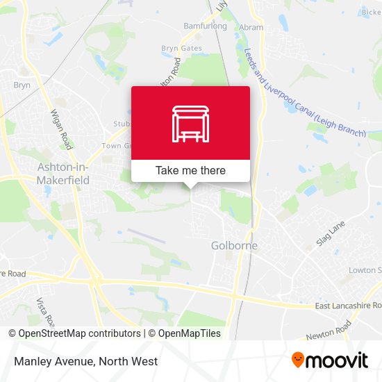 Manley Avenue map