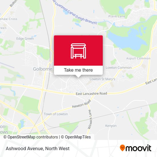 Ashwood Avenue map