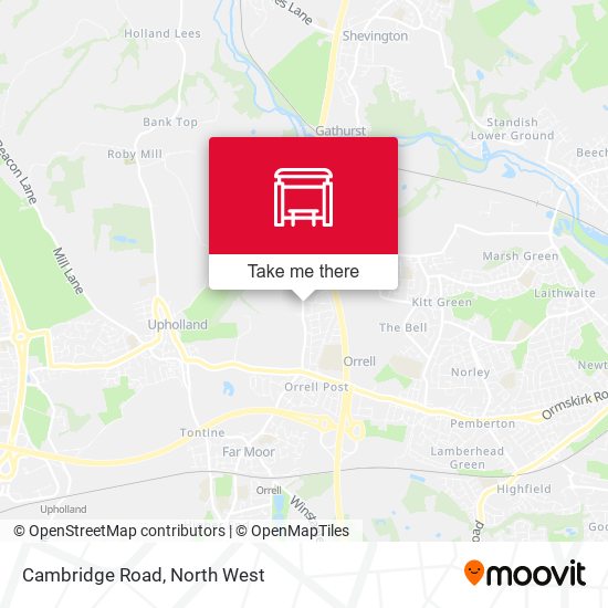 Cambridge Road map