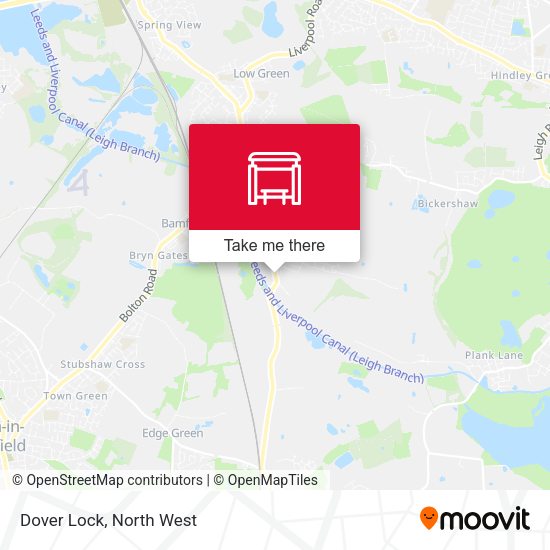 Dover Lock map