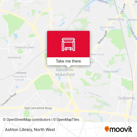 Ashton Library map