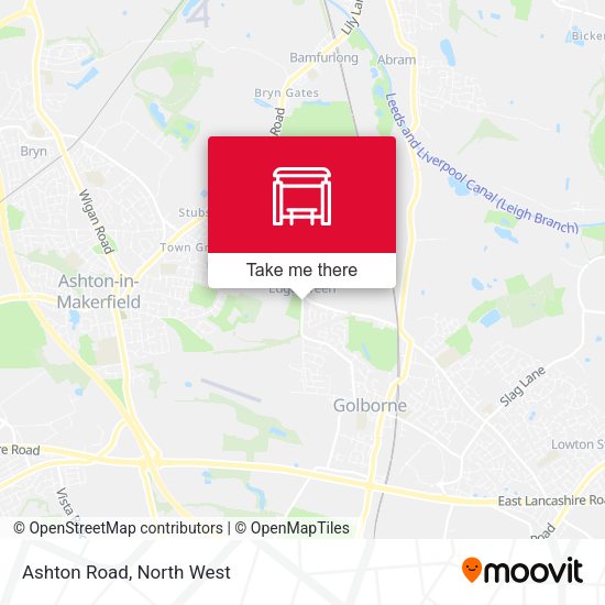 Ashton Road map