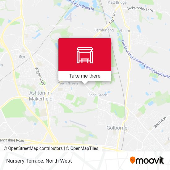 Nursery Terrace map