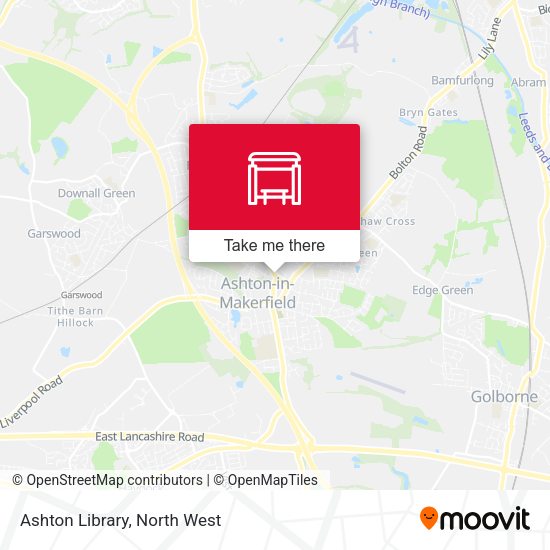 Ashton Library map
