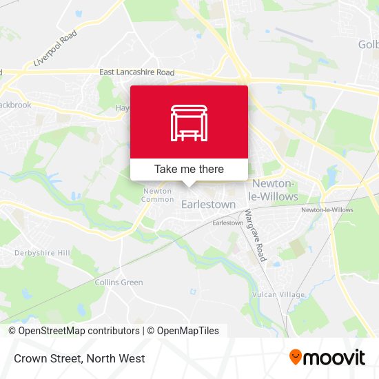 Crown Street map