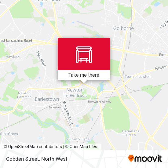 Cobden Street map