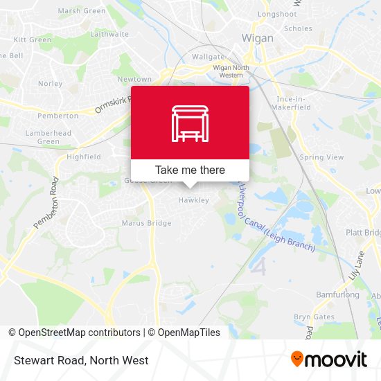 Stewart Road map