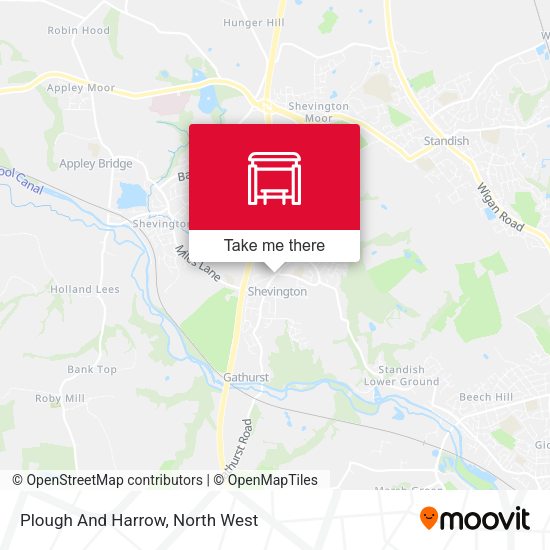 Plough And Harrow map