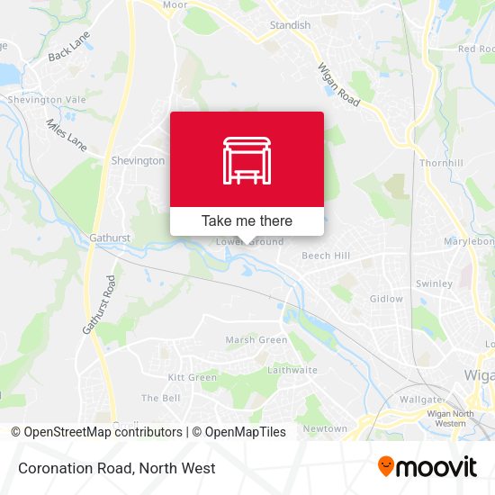 Coronation Road map