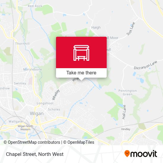 Chapel Street map