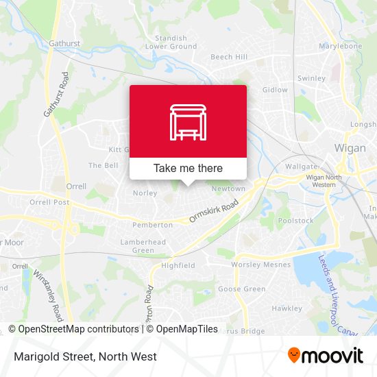 Marigold Street map