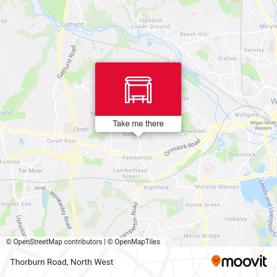 Thorburn Road map