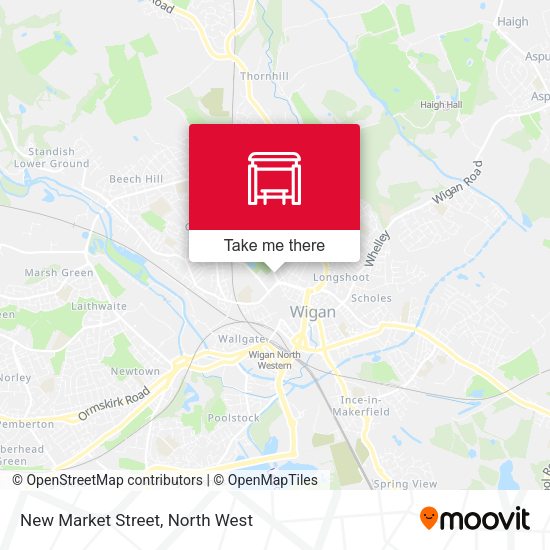 New Market Street map