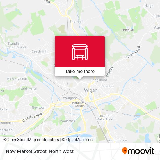 New Market Street map