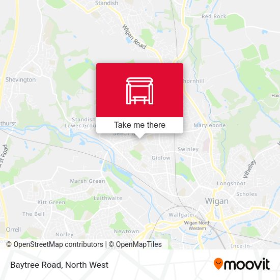 Baytree Road map