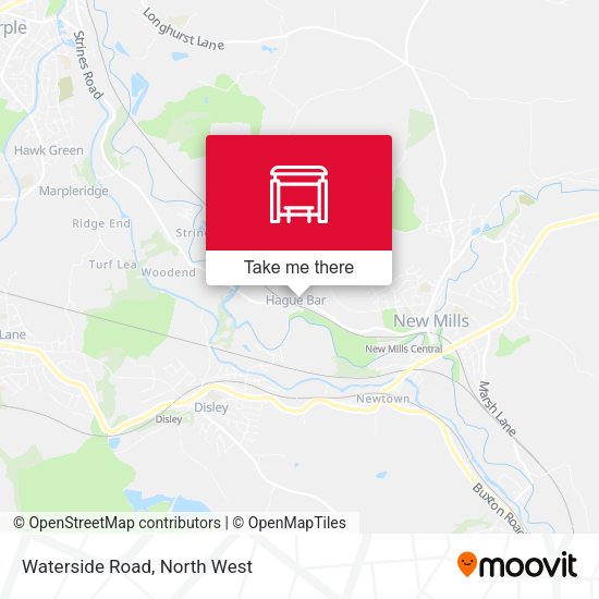 Waterside Road map