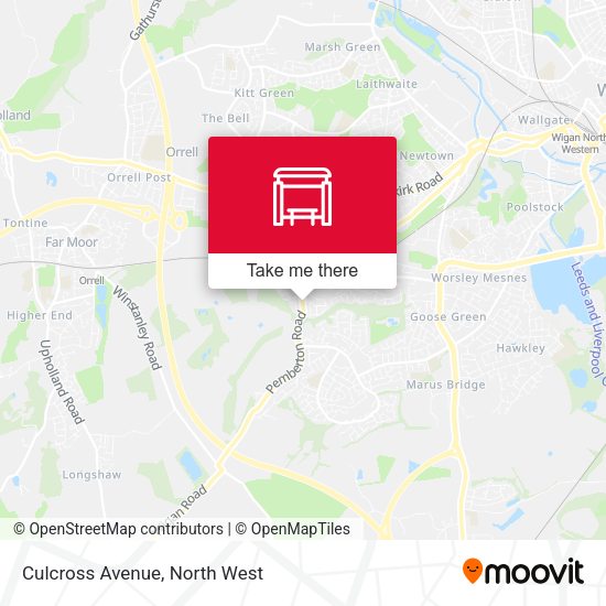 Culcross Avenue map