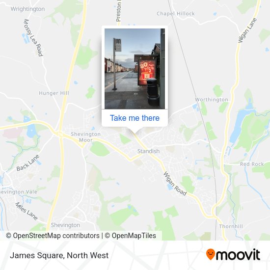 James Square map