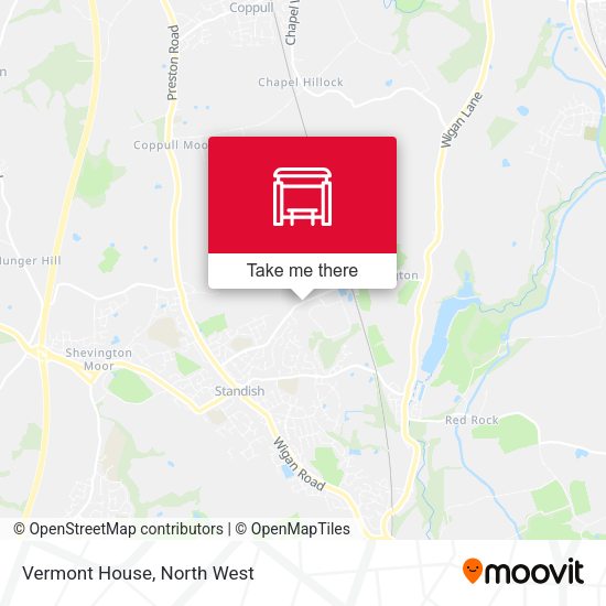 Vermont House map