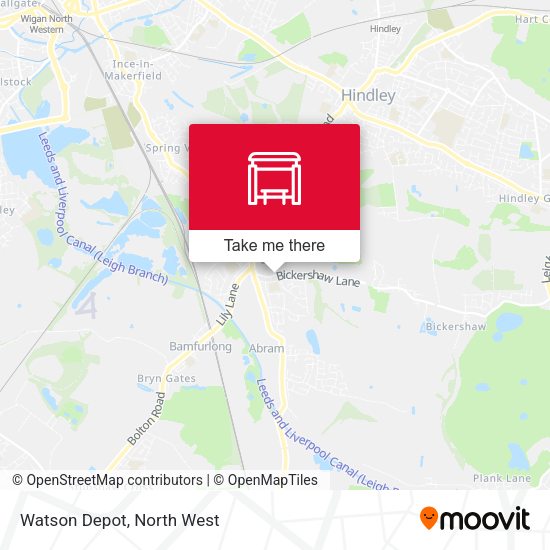 Watson Depot map