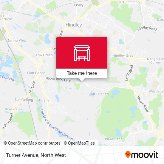 Turner Avenue map