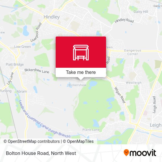 Bolton House Road map