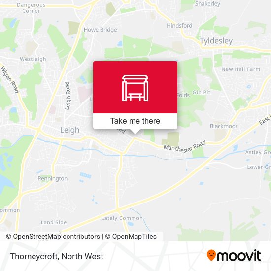 Thorneycroft map
